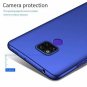 Huawei Mate 20 X Case Ultra-Thin Minimalist Slim Protective Smooth Blue New