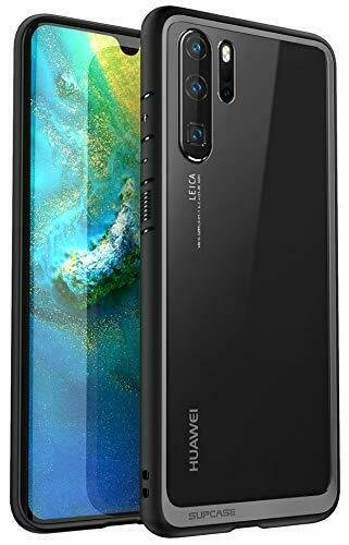 Huawei P30 Pro 2019 Case Shockproof Slim Hybrid Soft TPU And PC Clear Black New