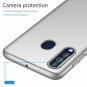 Samsung Galaxy A60 Case Ultra-Thin Slim Protective Back Cover Smooth Silver