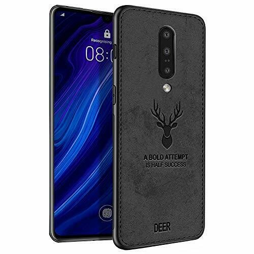 Oneplus 7 pro Case  Fully Protective Design shockproof TPU Bumper Washable Black