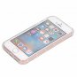 iPhone 5 iPhone 5s Se Case With Flowers Slim Shockproof Clear Floral Purple Rose