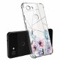 Google Pixel 3a XL Case Slim TPU Silicone Anti-Scratches Shockproof Flower