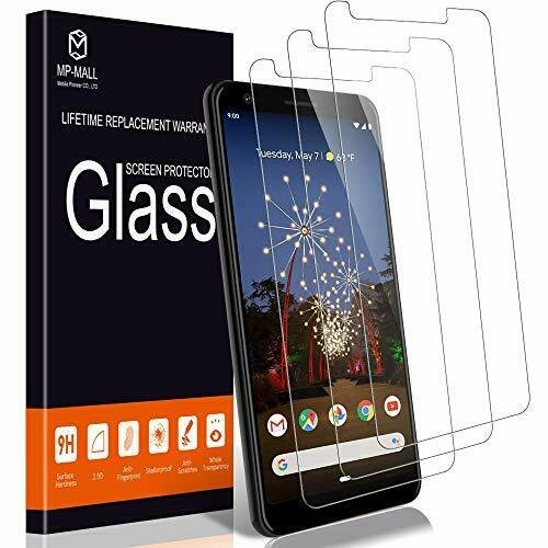 Google Pixel 3a XL Screen Protector Case Friendly Tempered Glas Bubble Free