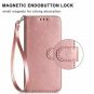 LG Stylo 4 Case Wallet With Protector Screen Leather Kickstand Rose Gold Pure