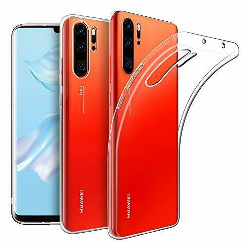 Huawei P30 Pro Case Soft TPU Slim Ultra Thin Wireless Charging Anti Slip Clear