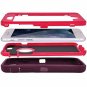 iPhone 6 Case iPhone 6S Case Heavy Duty Shockproof With Screen Protector Fuchsia