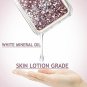 iPhone 6S Glitter Case with Tempered Glass Screen Protector Floating Rose Gold