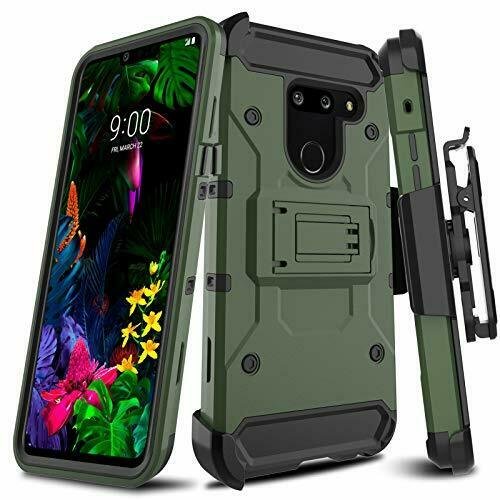 LG G8 ThinQ Case, LG G8 Case Full Body Heavy Duty Armor Protective Natural
