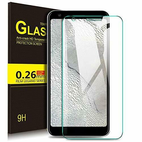 Google Pixel 3a Xl screen Pretector Bubble Free Tempered Glass Anti-Fingerprint