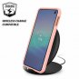 Samsung Galaxy S10e Case Clear With Transparent Shockproof Back Cover Pink