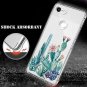Google Pixel 3 XL Case With Flower Slim Shockproof Soft Flexible TPU Cactus