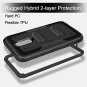 LG Stylo 4 Case Full Body Heavy Duty Shockproof Armor Rugged Protective Black
