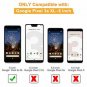 Google Pixel 3a XL Screen Protector 4 Pack Tempered Glass Scratch Resistant