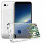 Google Pixel 3a XL Case Clear Design Hard Back TPU Protective Cactus Plexus