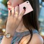 iPhone SE/iPhone 5S/iPhone 5 Case, Kickstand Feature Flip Folio Cover Rose Gold