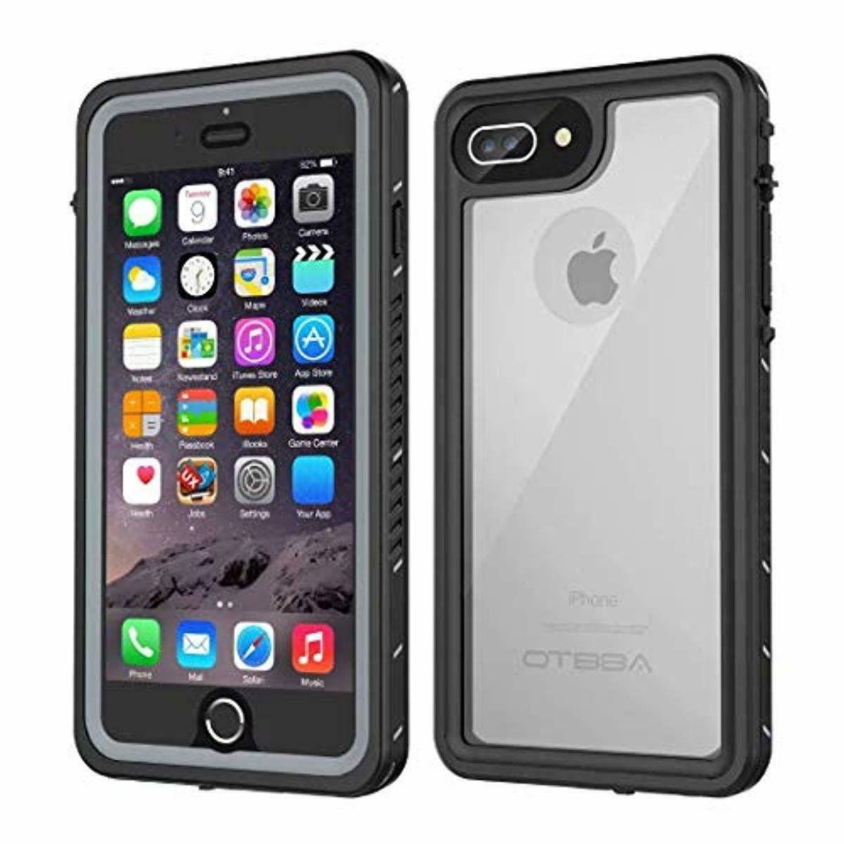 iPhone 7 Plus/8 Plus Waterproof Case, OTBBA Underwater Snowproof Dirtproof Shock