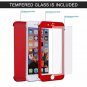 iPhone 8 Plus Case, VANSIN 360 Full Body Protection Hard Slim Case Coated Non Sl
