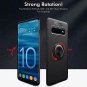Galaxy S10e Case Soft TPU Hidden Kickstand With Magnetic Car Mount Holder Blue