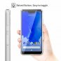 Google Pixel 3 XL Case Anti-Scratch Slim Hard PC Backplate Hybrid Crystal Clear