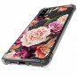 Huawei P30 Pro Case Floral For Girls Women Shock-AbsorptionTPU Purple Flower