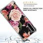 Huawei P30 Pro Case Floral For Girls Women Shock-AbsorptionTPU Purple Flower