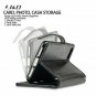 LG V35 Case Wallet Stand Slim Fit Heavy Duty Protective Shockproof Black New