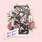 LG V30 Case Shockproof Slim Anti-Scratch Heavy Duty Dual Layer Flower New