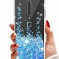 One Plus 7 Pro Case Luxury Fashion Design Moving Shiny Quicksand Glitter Blue