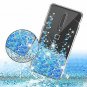 One Plus 7 Pro Case Luxury Fashion Design Moving Shiny Quicksand Glitter Blue