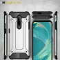 OnePlus 7 Pro Case Armor Cover Shockproof Heavy Duty Dual Layer Anti-Slip Blue