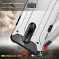 OnePlus 7 Pro Case Armor Cover Shockproof Heavy Duty Dual Layer Anti-Slip Blue