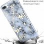 Spevert iPhone 7 Plus Case,iPhone 8 Plus Case, Marble Pattern Hybrid Hard Back S