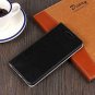 LG G8 ThinQ Case Slim Folio Flip Pu Leather With Stand TPU Bumper Back Black