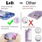 OnePlus 7 Pro Casewith HD Screen Protector for Girls Women Glitter Clear Purple