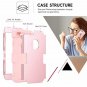 BENTOBEN Heavy Duty Slim Shockproof Drop Protection 3 in 1 Hybrid Hard PC Covers