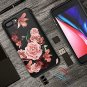KapCase Case for iPhone 8 Plus,Case for iPhone 7 Plus Cute Flower for Girls/Wome