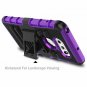 LG V35 ThinQ Case Heavy Duty Shockproof Full-Body Protective Hybrid Purple new