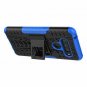LG V50 ThinQ Case With Tempered Glass Screen Protector 2 Pack Kickstand Blue