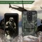 LG Stylos 4 Case Kickstand Three Layer Heavy Duty Camo Shockproof Camouflage