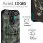 LG Stylos 4 Case Kickstand Three Layer Heavy Duty Camo Shockproof Camouflage