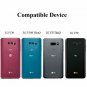 LG V35 ThinQ Case Clear With Design Soft TPU ShockProof Slim Watercolor Castle