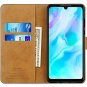 Huawei P30 Lite Case Premium Leather Flip Wallet Shockproof Anti-Slip Black