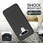 LG V50 ThinQ Case Double Layer Shock-Absorption Armor Anti-Slip Slim Black