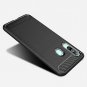 Samsung Galaxy A60 Case Soft TPU Brushed Anti-Fingerprint Full-Body Black