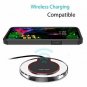 LG G8 ThinQ Case With Tempered Glass Screen Protector Protection Black New