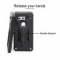 LG V35 ThinQ Case Phantom Knight Armor Hard Rugged Cover Silicon Black New