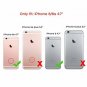 iPhone 6S Case Silicone Slim Dual Layer Soft Silicone Hard Back Lavender/Purple
