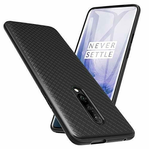 Oneplus 7 Pro Case Ultra-Thin Silicone Matte Soft All-Round Protection Black