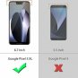 Google Pixel 3 XL Case TPU Shock Absorption Technology Raised Bezels Black