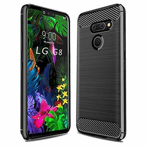 LG G8 ThinQ Case TPU Shock Absorption Cell Phone Cases Technology Raised Bezels